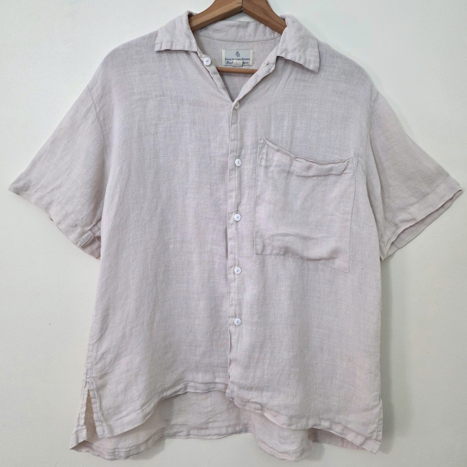 Four Seasons Resort Langkawi Malaysia Linen Shirt Mens Vacation Quiet Luxury